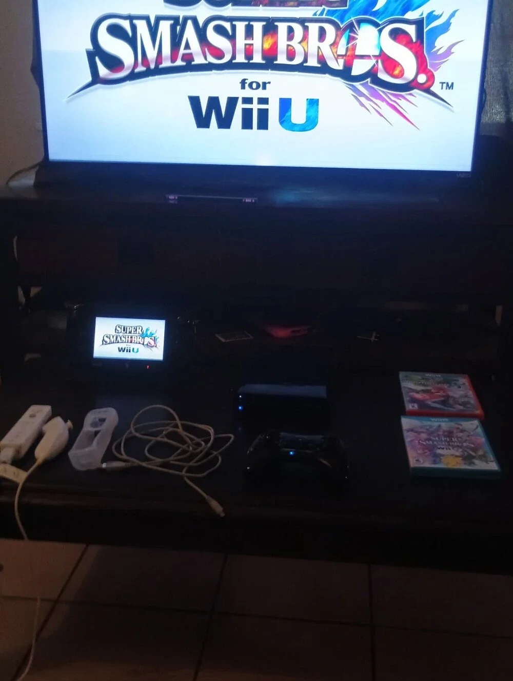 Nintendo Wii U Console in Black with 32GB Badge